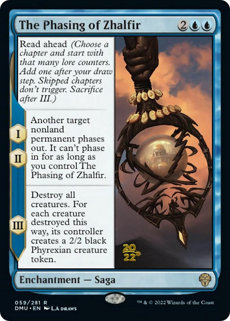 The Phasing of Zhalfir [Dominaria United Prerelease Promos] | Odin's Place