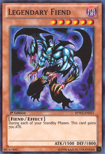 Legendary Fiend [BPW2-EN021] Super Rare | Odin's Place