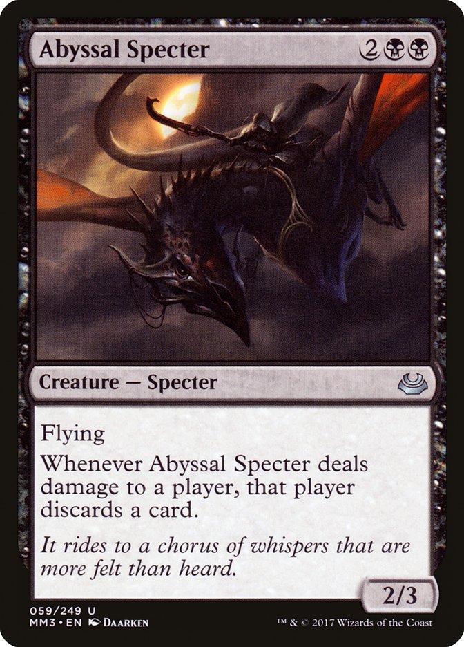Abyssal Specter (59) [Modern Masters 2017] | Odin's Place