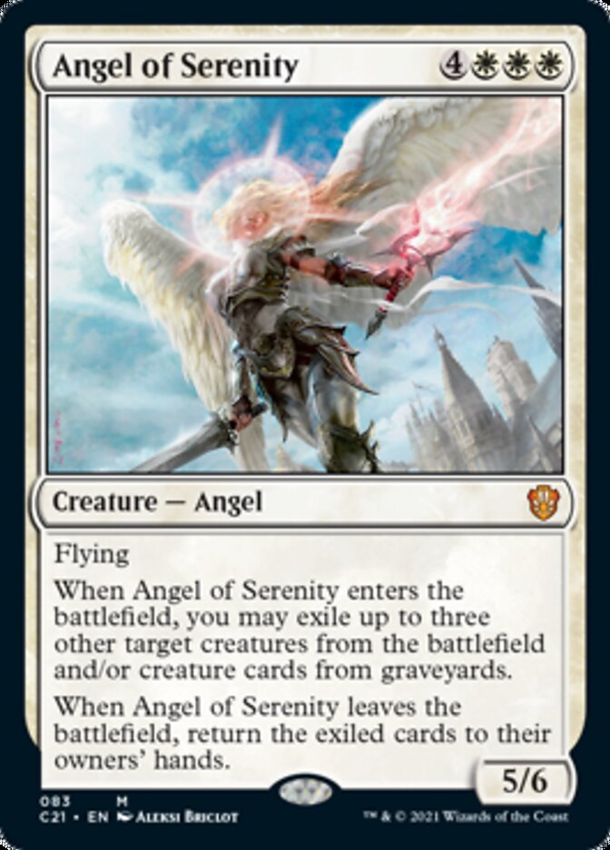 Angel of Serenity [Commander 2021] | Odin's Place