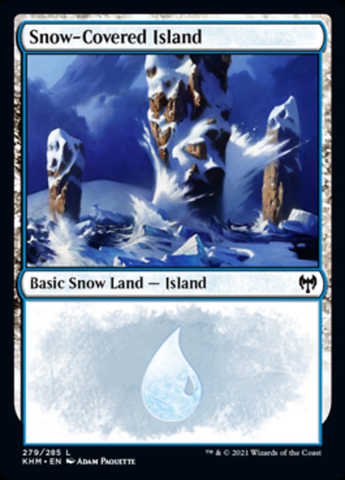 Snow-Covered Island (279) [Kaldheim] | Odin's Place