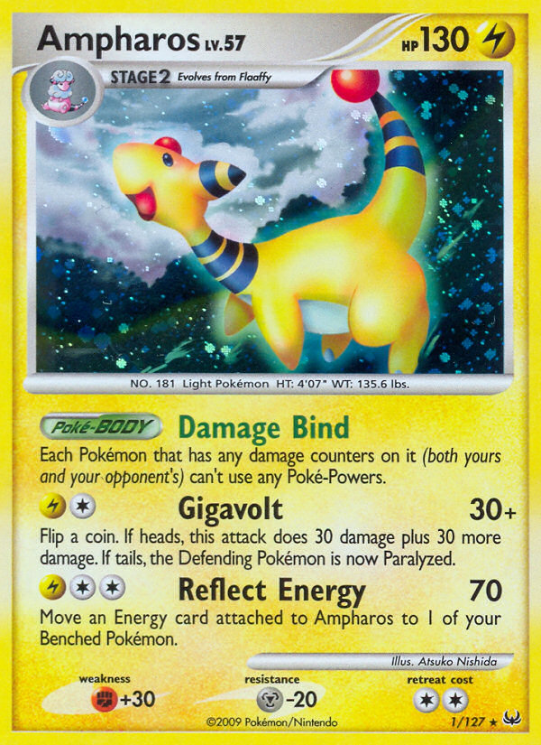 Ampharos (1/127) [Platinum: Base Set] | Odin's Place