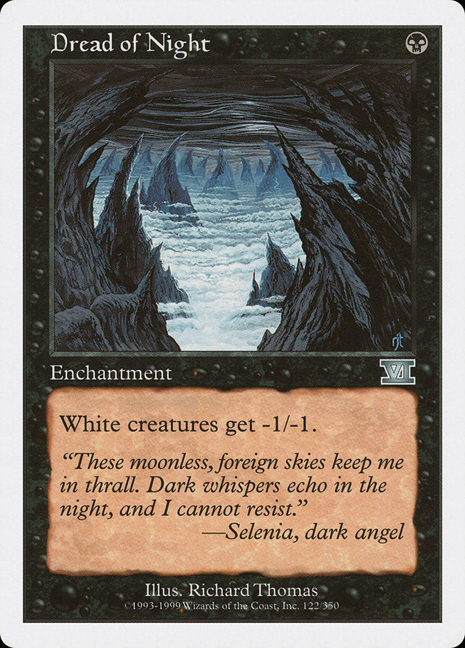 Dread of Night (122) [Classic Sixth Edition] | Odin's Place