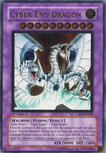 Cyber End Dragon [CRV-EN036] Ultimate Rare | Odin's Place