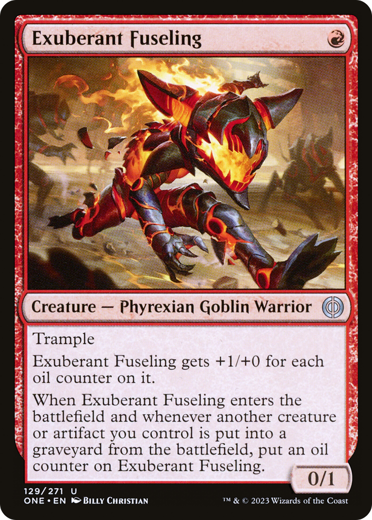 Exuberant Fuseling [Phyrexia: All Will Be One] | Odin's Place