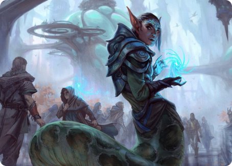 Lonis, Cryptozoologist Art Card [Modern Horizons 2 Art Series] | Odin's Place
