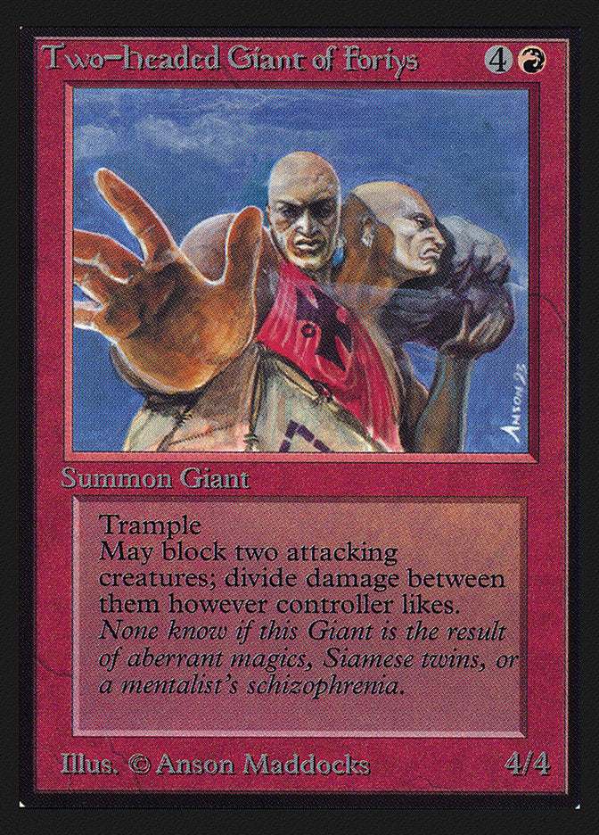 Two-Headed Giant of Foriys [Collectors' Edition] | Odin's Place