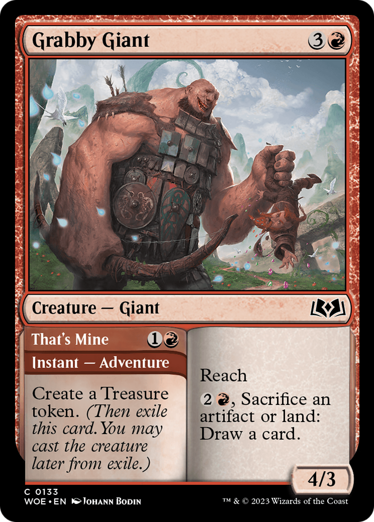 Grabby Giant // That's Mine [Wilds of Eldraine] | Odin's Place