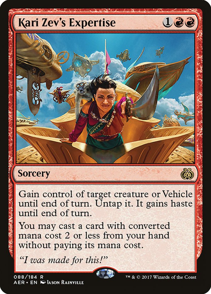 Kari Zev's Expertise (88) [Aether Revolt] | Odin's Place