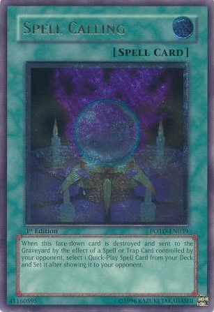 Spell Calling [POTD-EN039] Ultimate Rare | Odin's Place