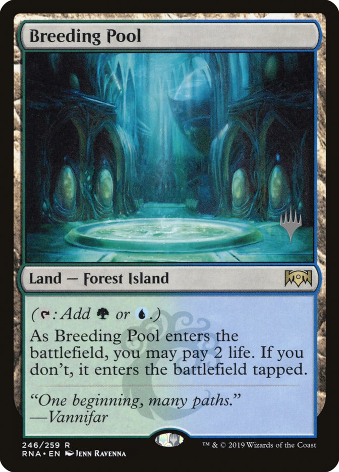 Breeding Pool (Promo Pack) [Ravnica Allegiance Promos] | Odin's Place