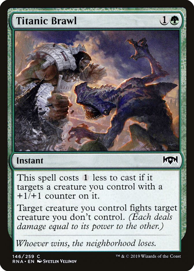 Titanic Brawl (146) [Ravnica Allegiance] | Odin's Place