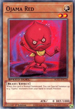 Ojama Red [SGX1-ENC10] Common | Odin's Place