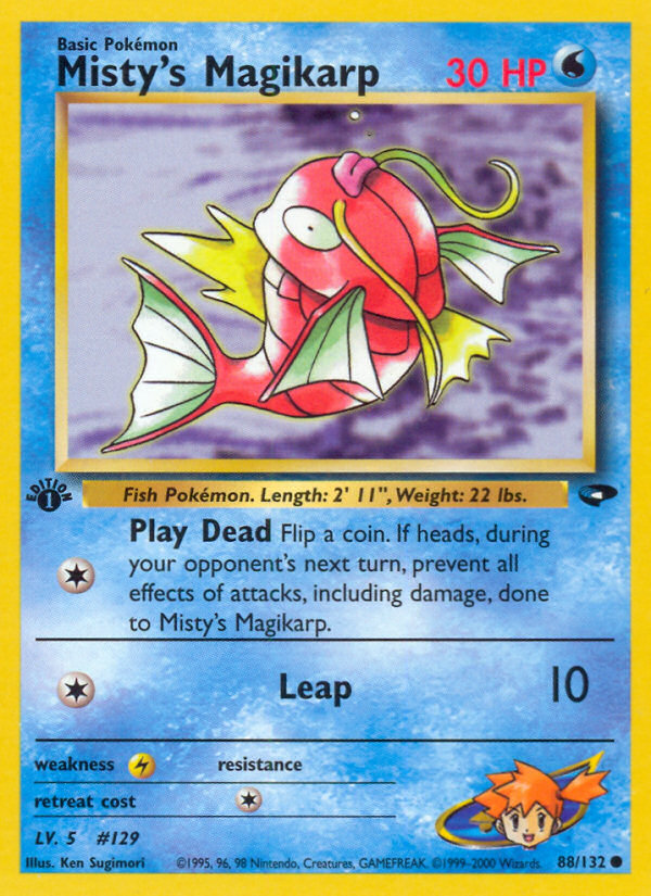 Misty's Magikarp (88/132) [Gym Challenge 1st Edition] | Odin's Place