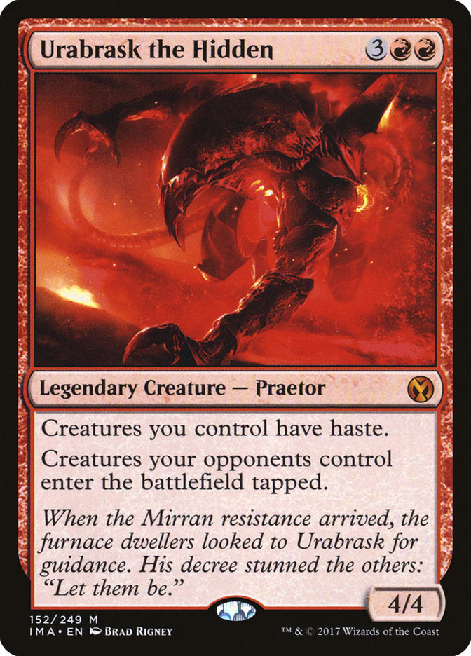 Urabrask the Hidden (152) [Iconic Masters] | Odin's Place