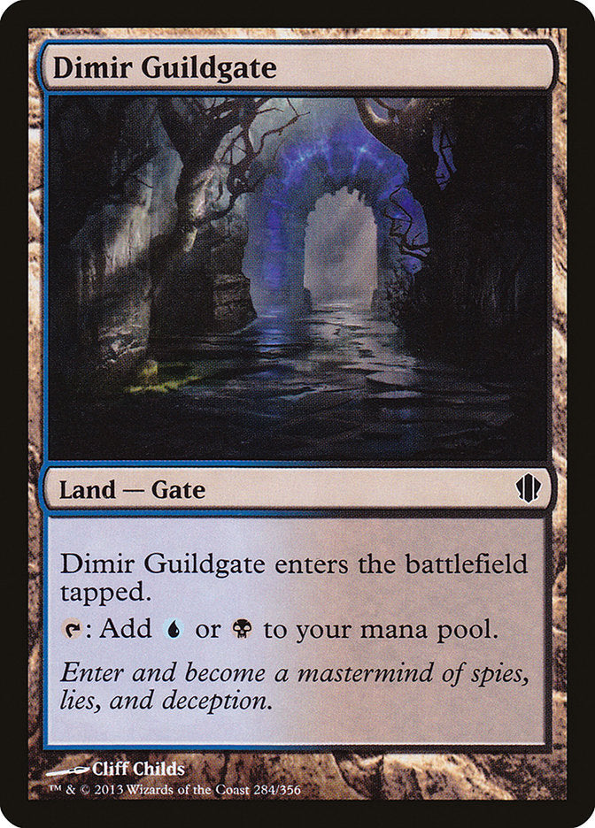 Dimir Guildgate (284) [Commander 2013] | Odin's Place
