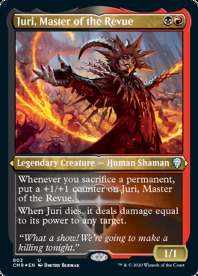 Juri, Master of the Revue (Etched) [Commander Legends] | Odin's Place