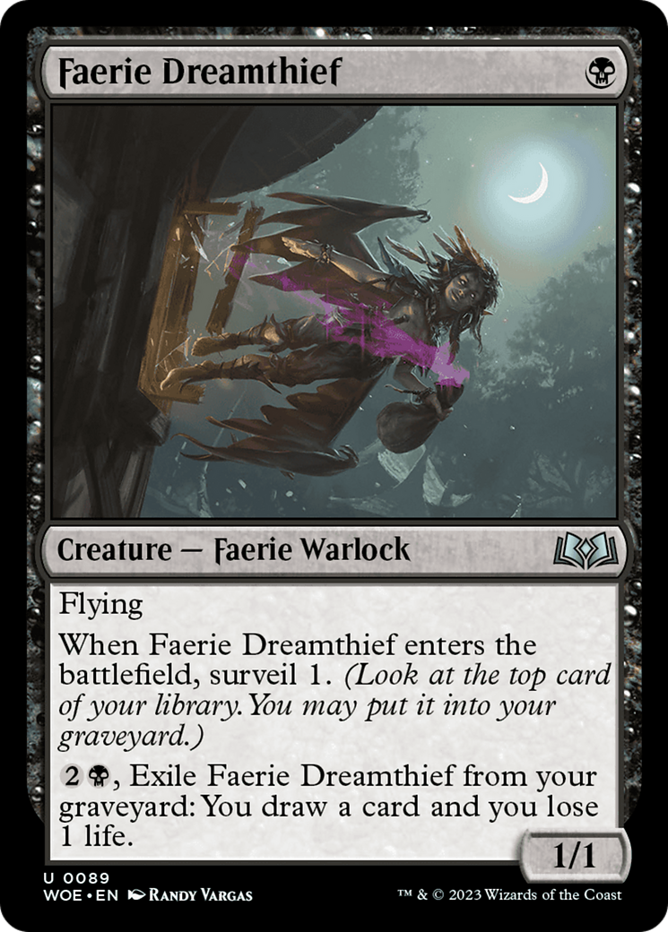 Faerie Dreamthief [Wilds of Eldraine] | Odin's Place