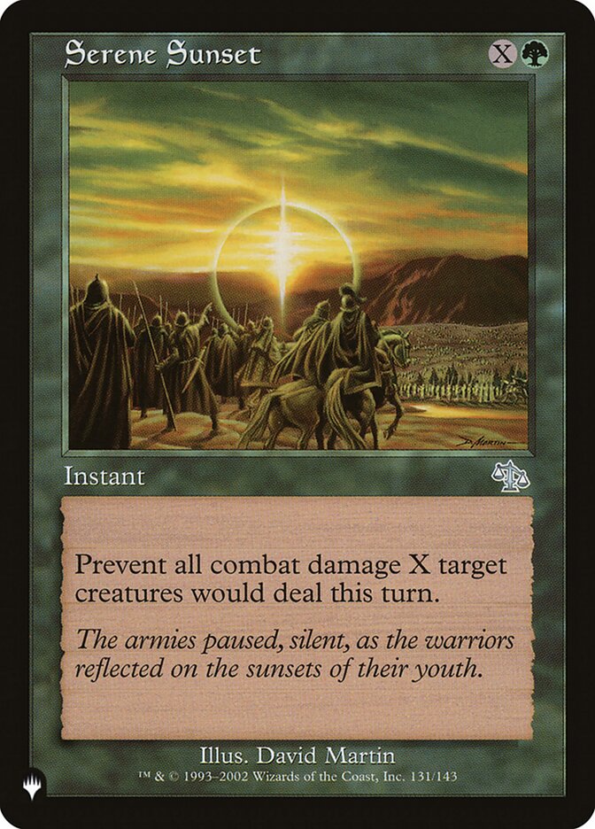 Serene Sunset [The List] | Odin's Place
