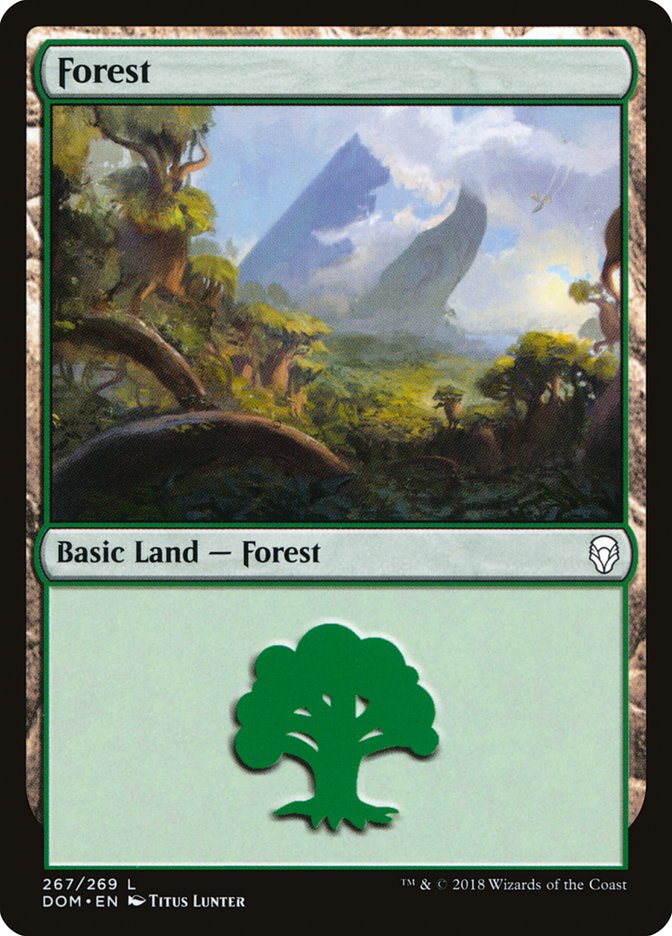 Forest (267) [Dominaria] | Odin's Place