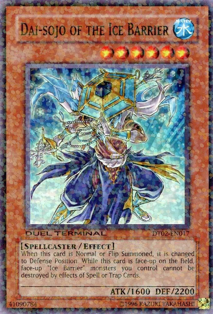 Dai-sojo of the Ice Barrier [DT02-EN017] Super Rare | Odin's Place