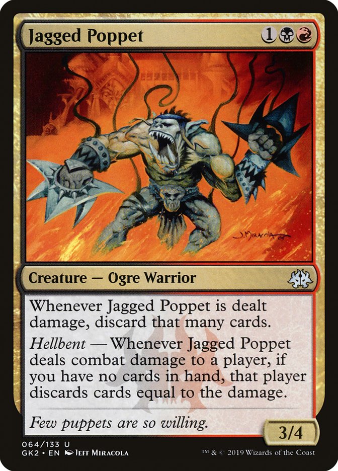 Jagged Poppet (64) [Ravnica Allegiance Guild Kit] | Odin's Place