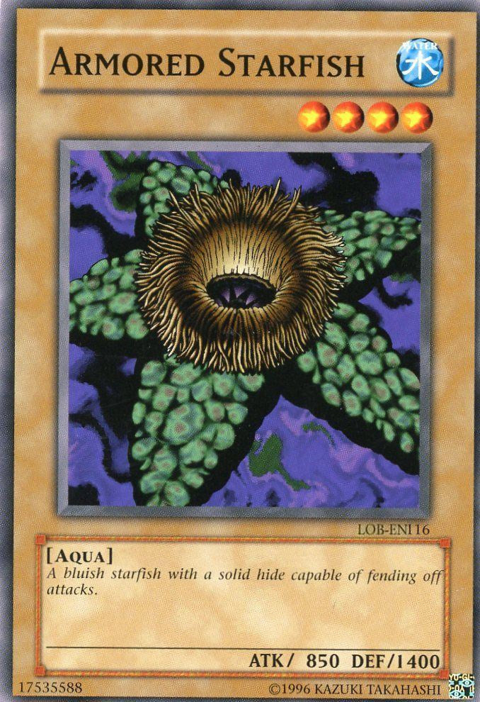 Armored Starfish [LOB-EN116] Common | Odin's Place