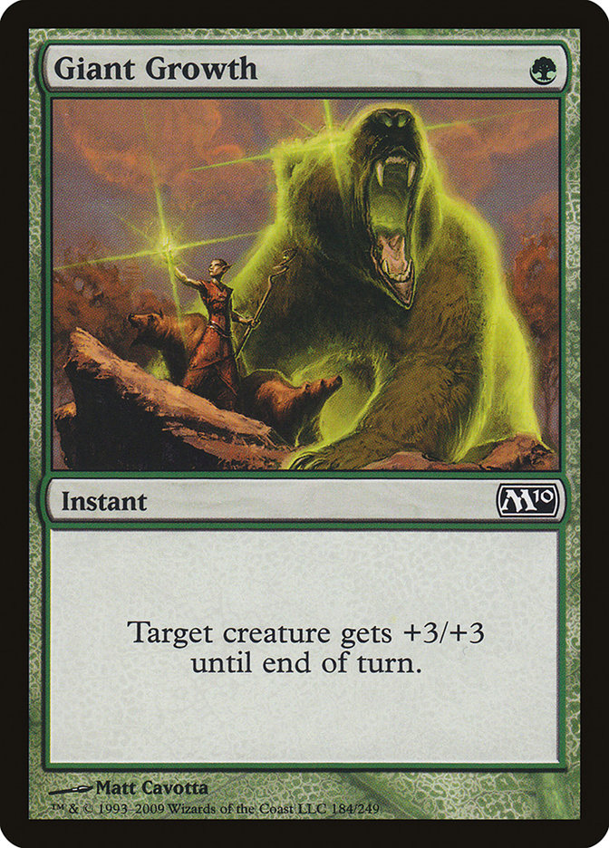Giant Growth (184) [Magic 2010] | Odin's Place