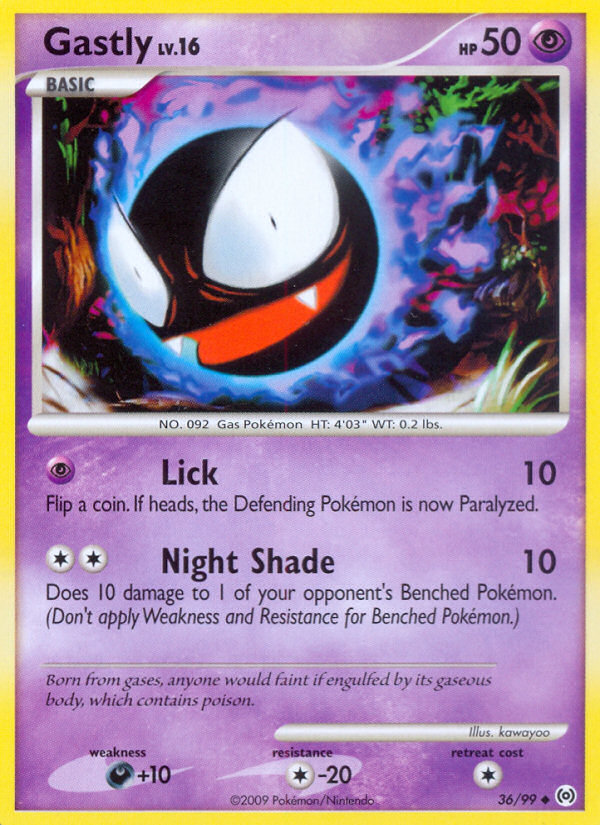 Gastly (36/99) [Platinum: Arceus] | Odin's Place