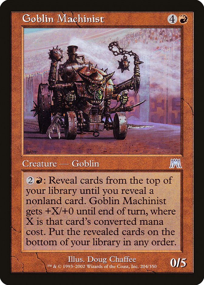 Goblin Machinist (204) [Onslaught] | Odin's Place