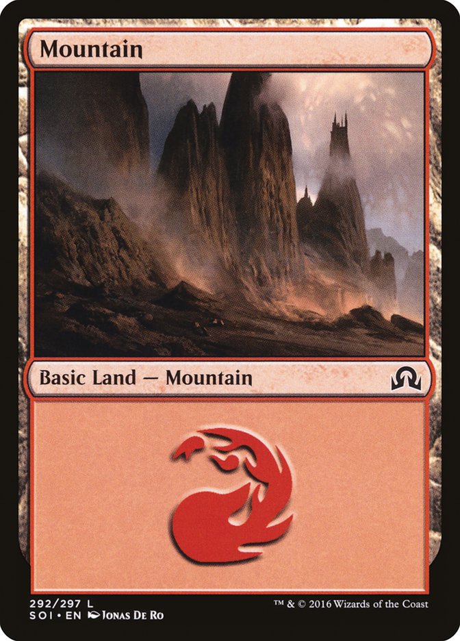Mountain (292) [Shadows over Innistrad] | Odin's Place