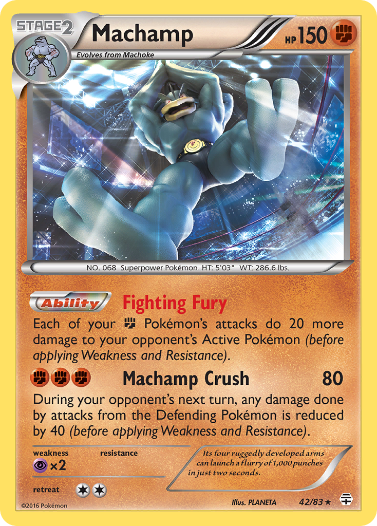 Machamp (42/83) [XY: Generations] | Odin's Place