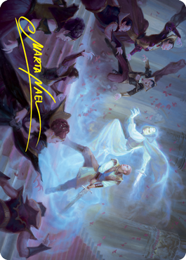 Dorothea's Retribution Art Card (Gold-Stamped Signature) [Innistrad: Crimson Vow Art Series] | Odin's Place