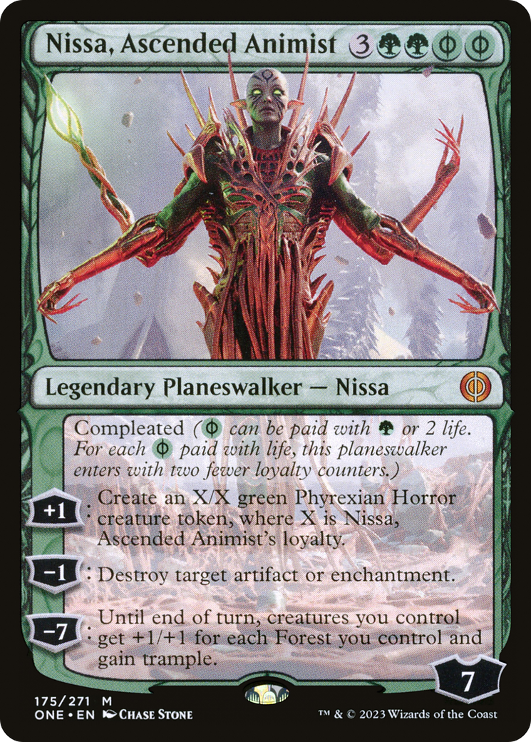 Nissa, Ascended Animist [Phyrexia: All Will Be One] | Odin's Place