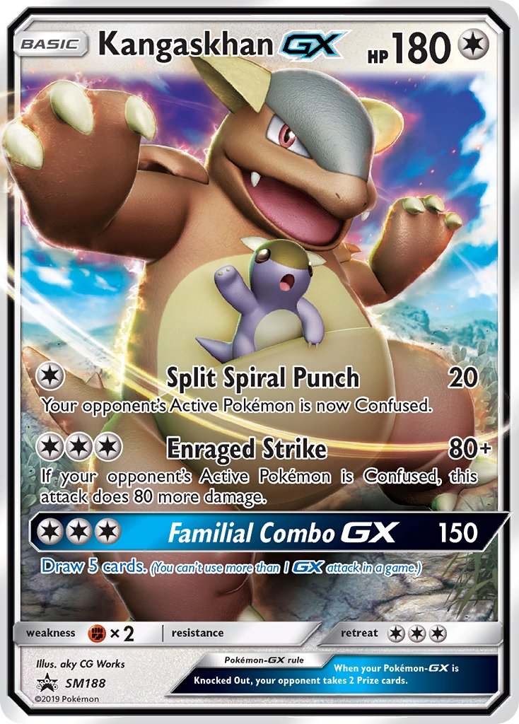 Kangaskhan GX (SM188) [Sun & Moon: Black Star Promos] | Odin's Place