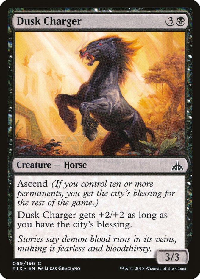 Dusk Charger (69) [Rivals of Ixalan] | Odin's Place