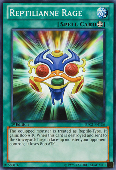 Reptilianne Rage [BP02-EN156] Mosaic Rare | Odin's Place