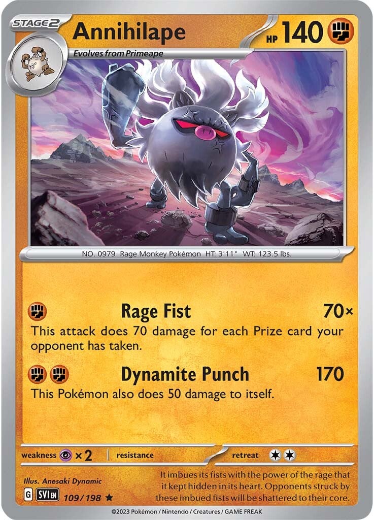 Annihilape (109/198) [Scarlet & Violet: Base Set] | Odin's Place