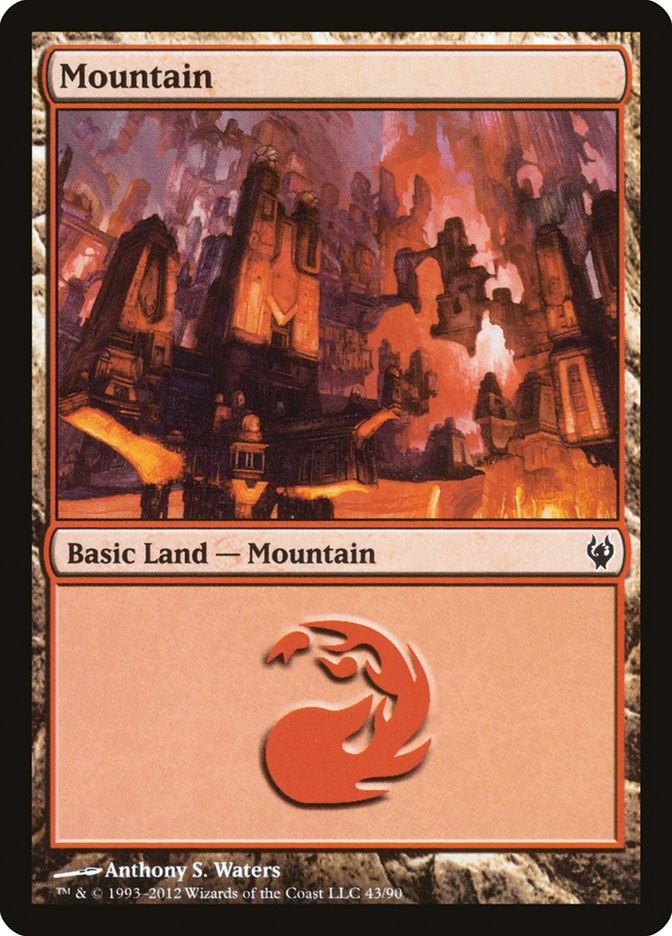 Mountain (43) [Duel Decks: Izzet vs. Golgari] | Odin's Place
