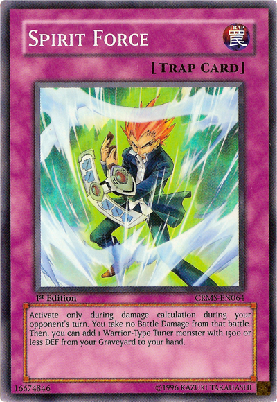 Spirit Force [CRMS-EN064] Super Rare | Odin's Place