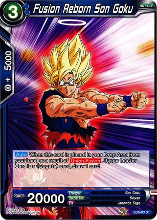Fusion Reborn Son Goku (Starter Deck - Resurrected Fusion) (SD6-03) [Miraculous Revival] | Odin's Place