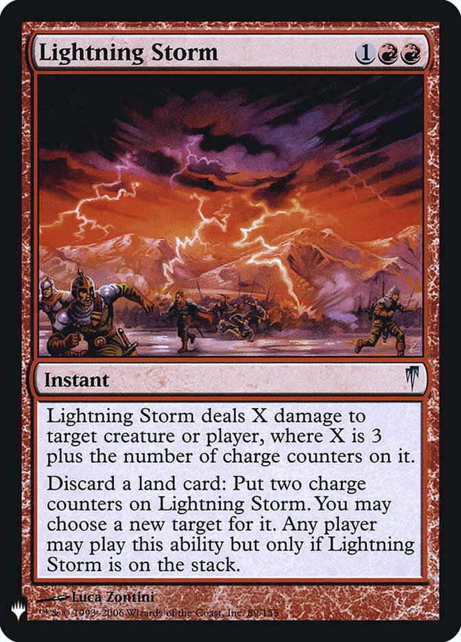 Lightning Storm [Mystery Booster] | Odin's Place