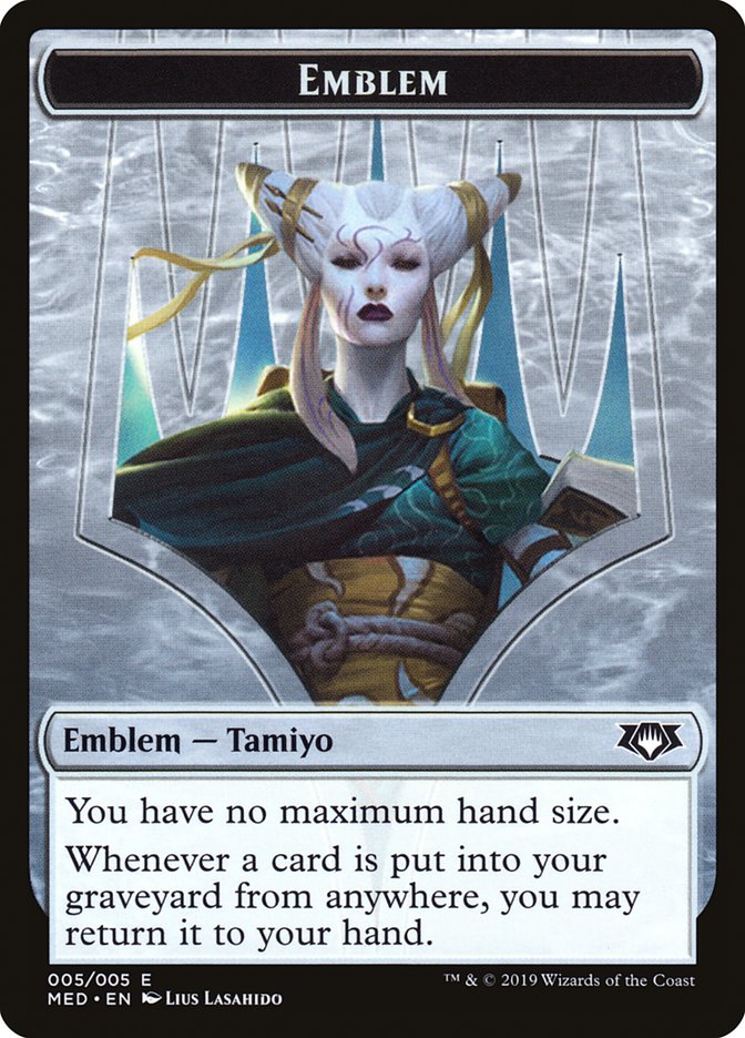 Tamiyo, the Moon Sage Emblem (5) [Mythic Edition Tokens] | Odin's Place
