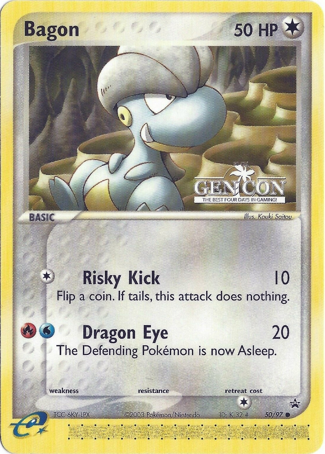 Bagon (50/97) (GenCon 2004) [League & Championship Cards] | Odin's Place