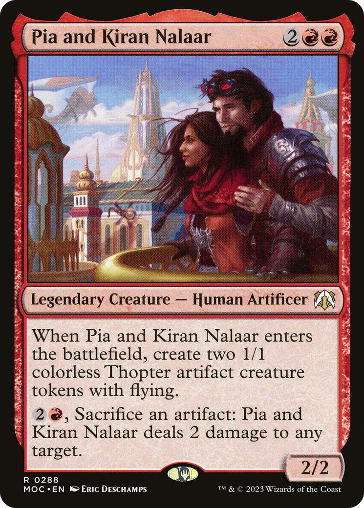 Pia and Kiran Nalaar [March of the Machine Commander] | Odin's Place