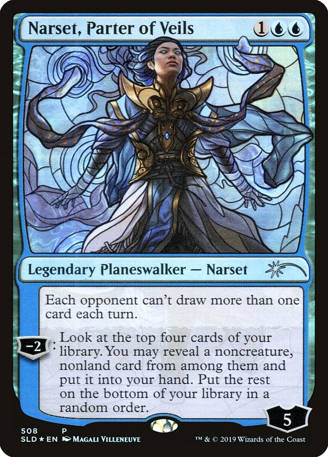Narset, Parter of Veils (Stained Glass) [Secret Lair Drop Promos] | Odin's Place