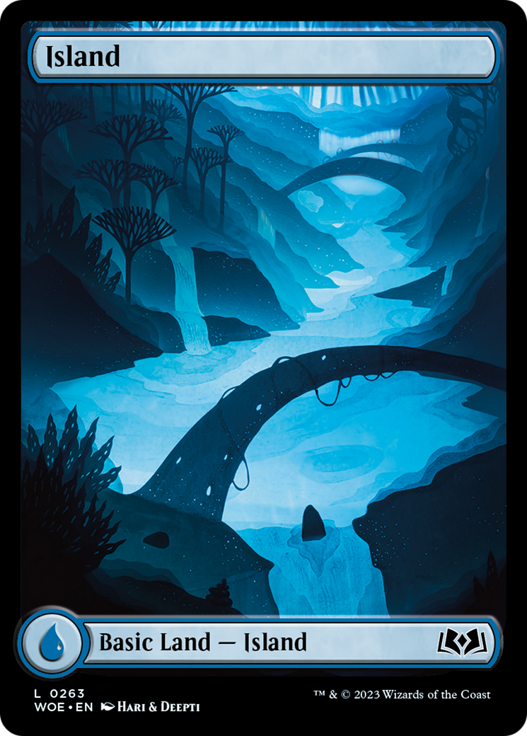 Island (263) (Full-Art) [Wilds of Eldraine] | Odin's Place
