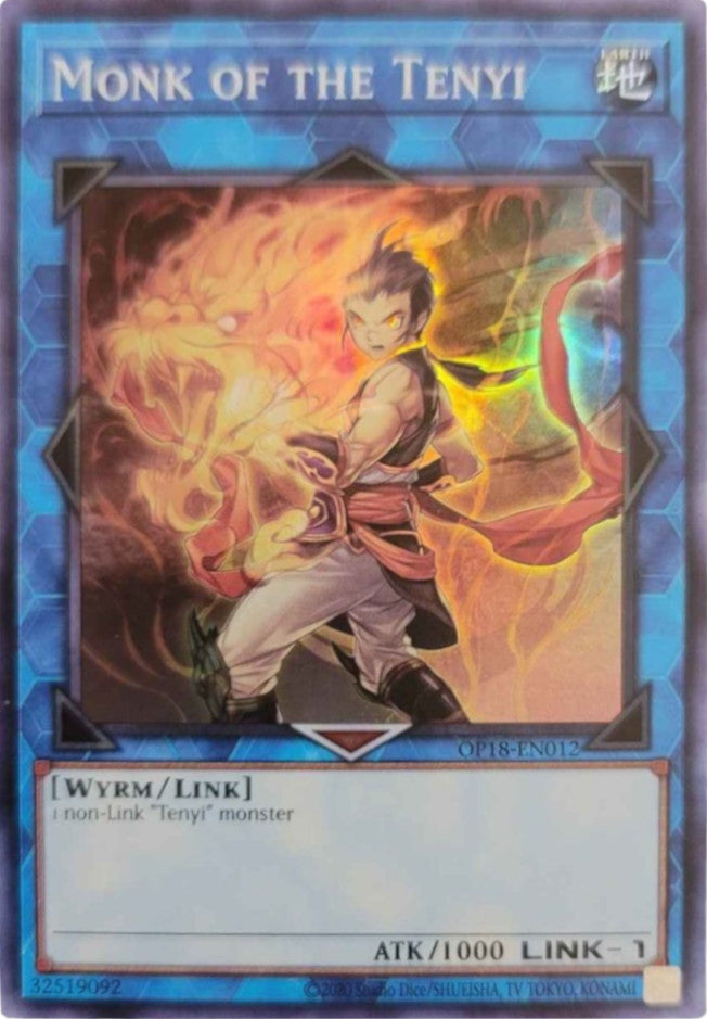 Monk of the Tenyi [OP18-EN012] Super Rare | Odin's Place