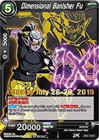 Dimensional Banisher Fu (OTAKON 2019) (BT4-118_PR) [Promotion Cards] | Odin's Place