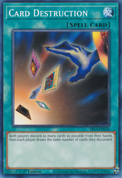 Card Destruction [SR13-EN032] Common | Odin's Place